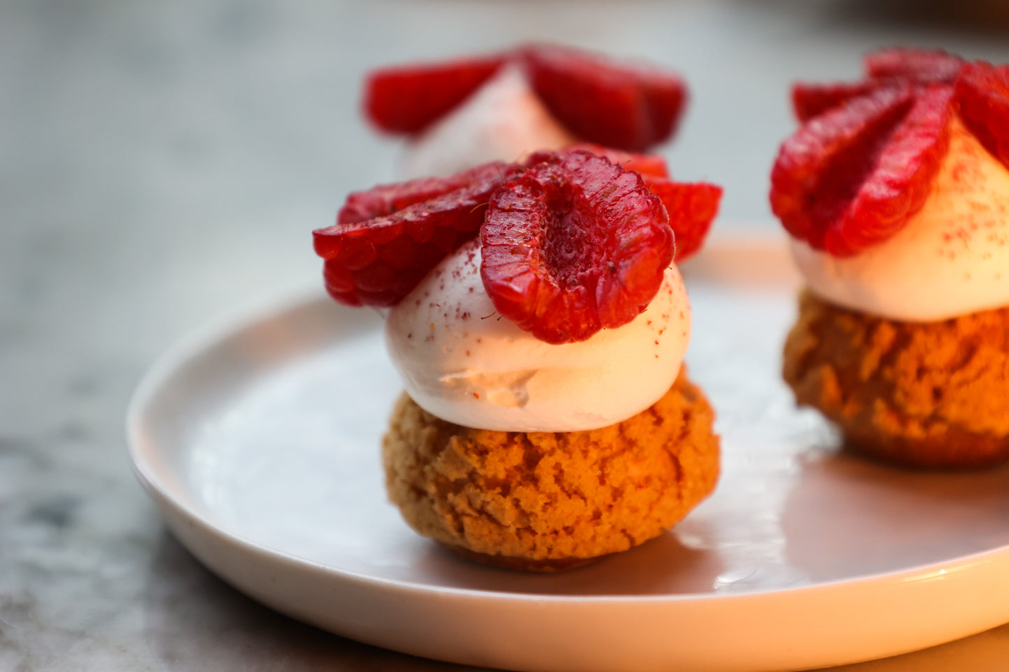 Raspberry Choux