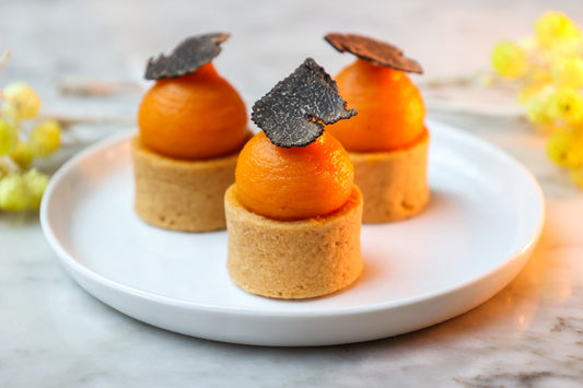 Sweet Potato And Black Truffle Tartlet