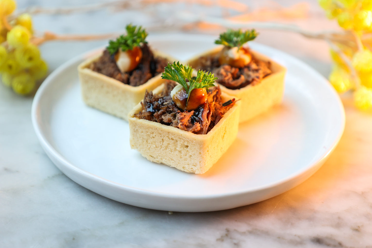 Short Rib With Celeriac Puree