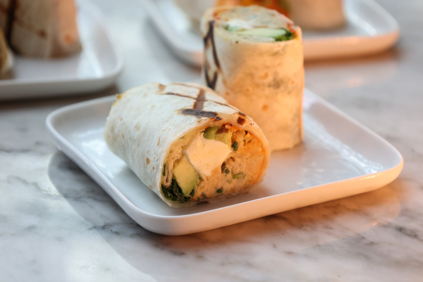 Chickpea Avocado Wrap